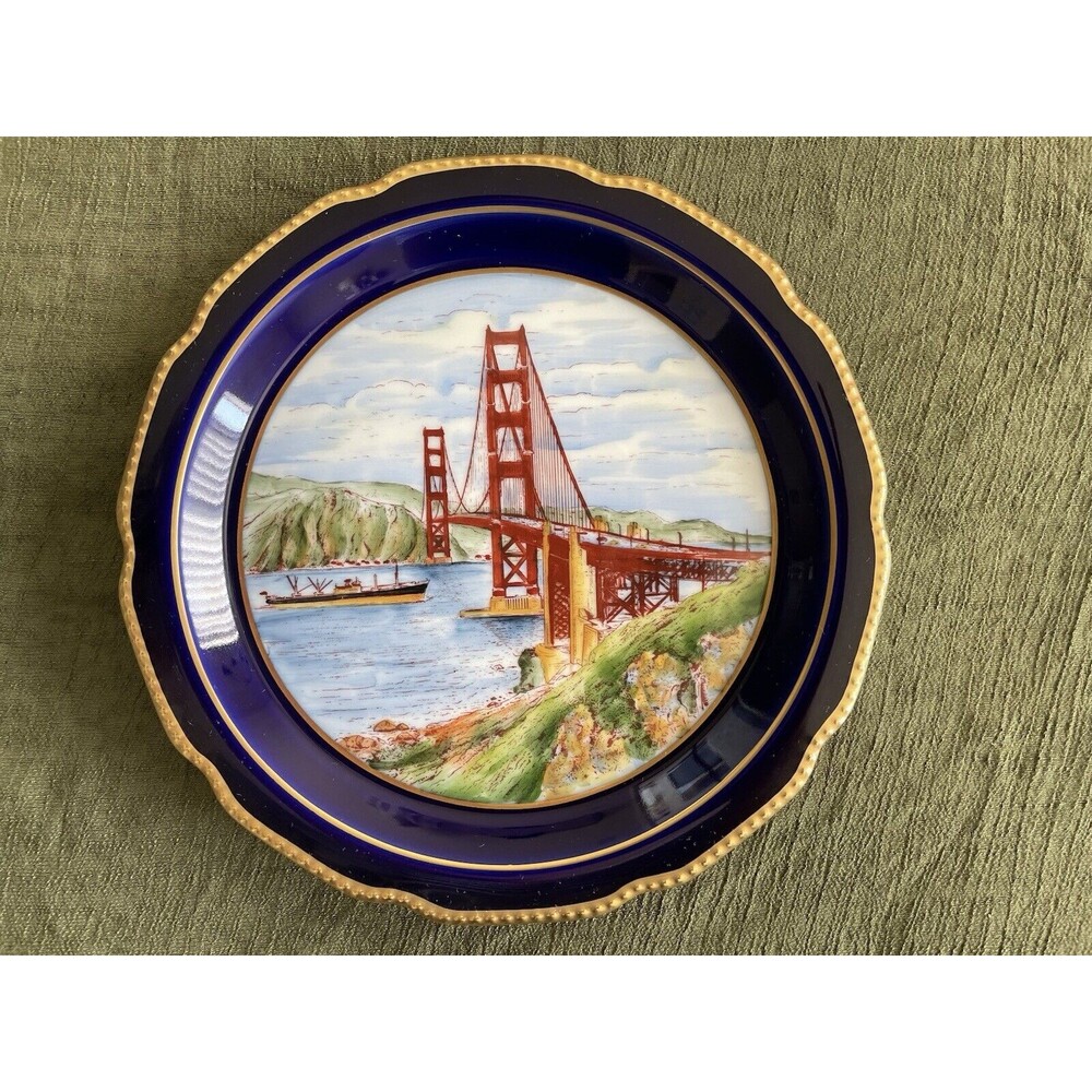 New in Box Lindner KUEPS BAVARIA 'Golden Gate Bridge' limted edition Gold & Blue